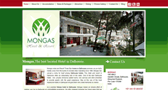 Desktop Screenshot of hotelmongas.com